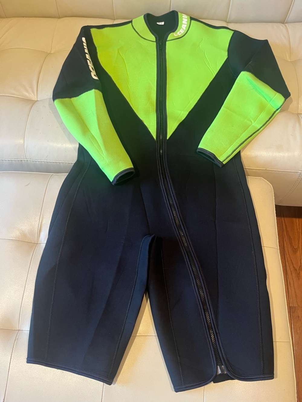 Shorty Wetsuit - Neon Green/Black